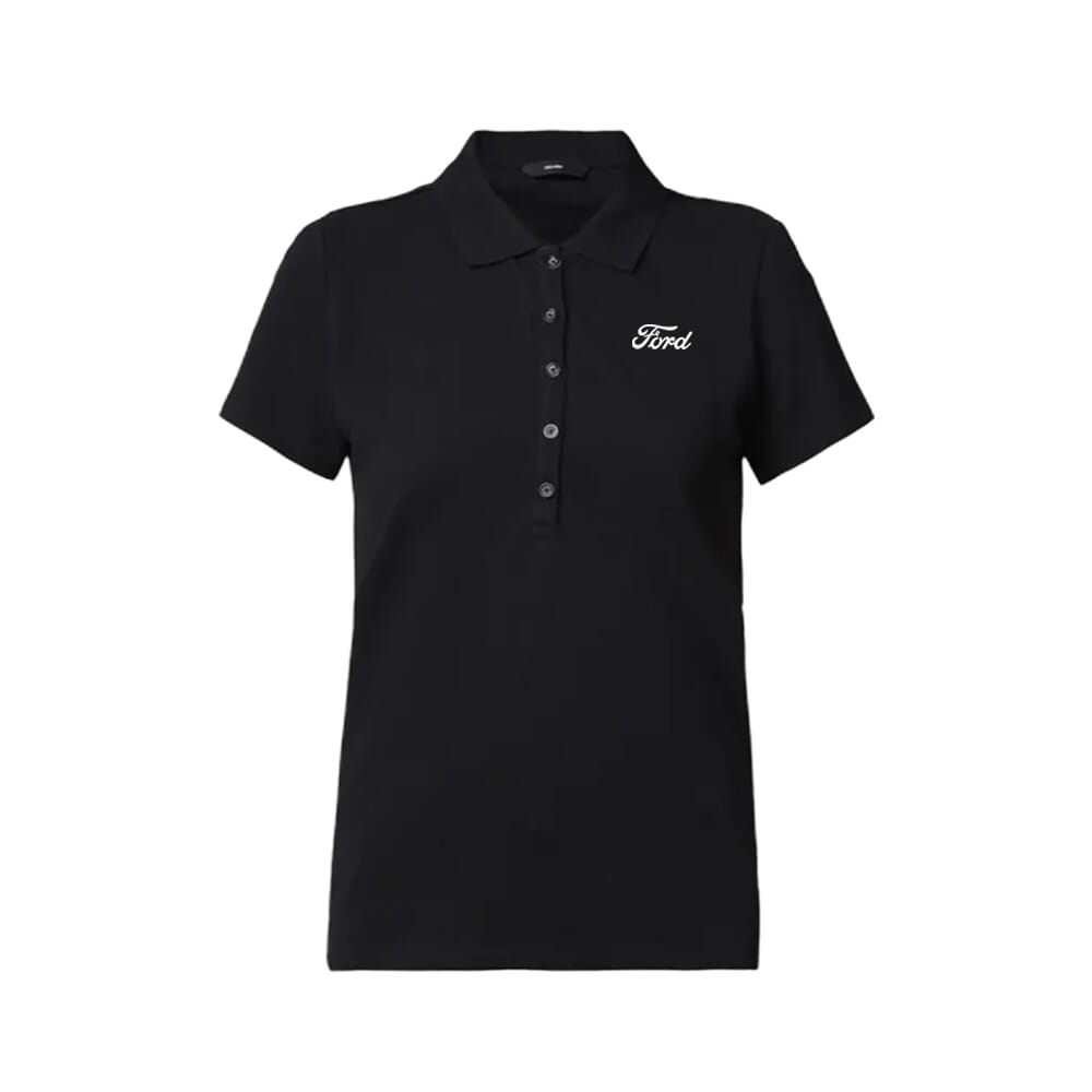 Vero Moda Womens Polo T-shirt - Black